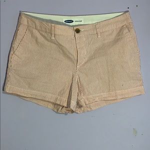 Pink stripped shorts